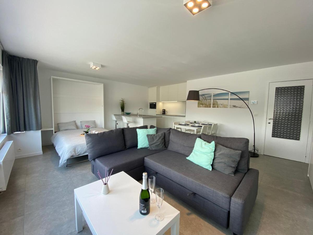Residentie Duinenzucht - Appartement Laure I Studio Lynne Bredene Dış mekan fotoğraf
